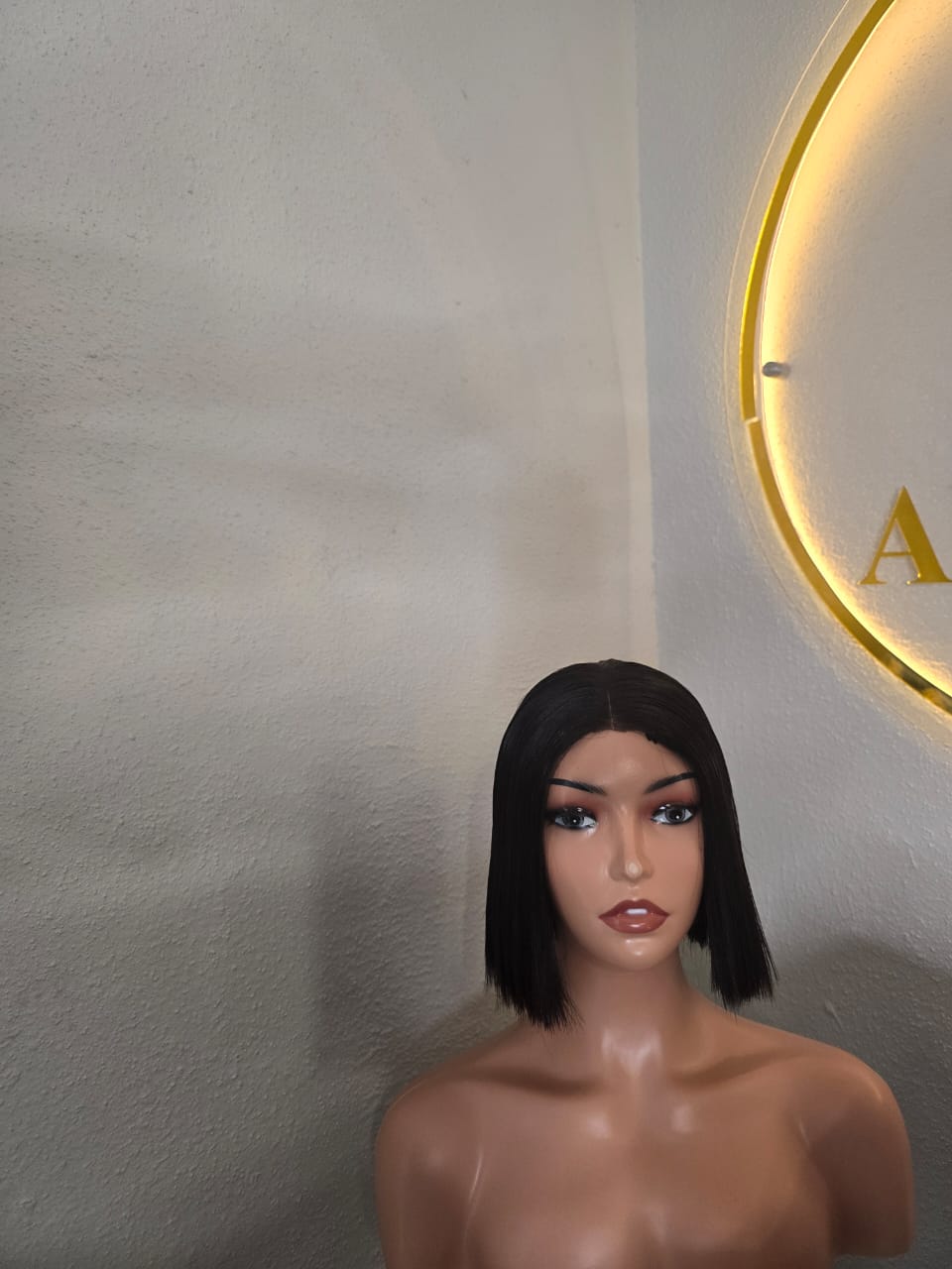 SDD 8" 2by4 Natural Colour Glueless Wig - Affordable Luxury for Everyday Wear with Stylish Design and Comfortable Fit