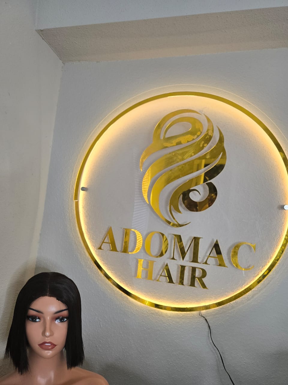 SDD 8" 2by4 Natural Colour Glueless Wig - Affordable Luxury for Everyday Wear with Stylish Design and Comfortable Fit