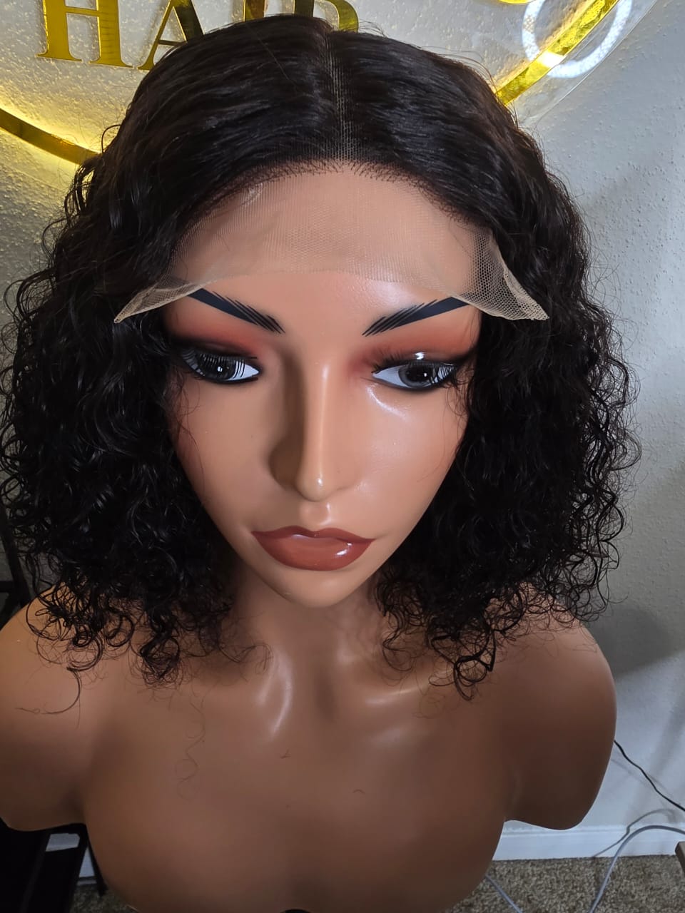 10" Pixie SDD Curls 100% Human Hair Natural Colour Glueless Wig - Affordable Luxury Wig for Ladies
