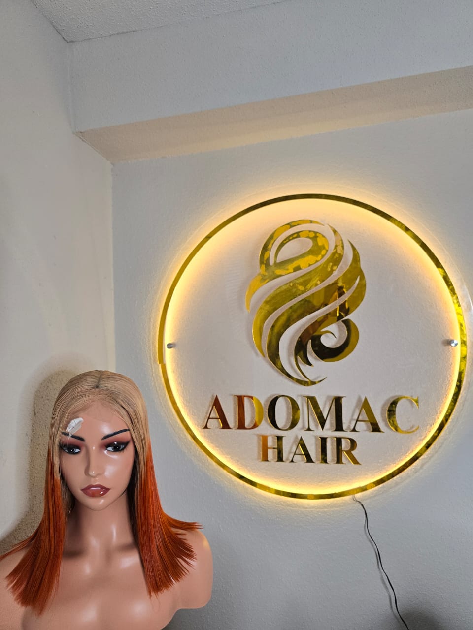 12" 2by6 SDD Vietnamese Bone Straight Human Hair Ombre Warm Tone  Glueless wig  - Affordable Luxury for Ladies