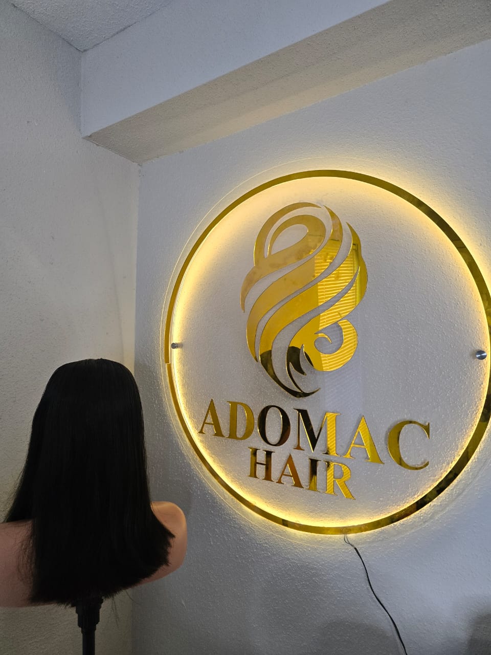 14" 5by5 SDD Straight Human Hair Natural Colour  Glueless wig  - Affordable Luxury for Ladies