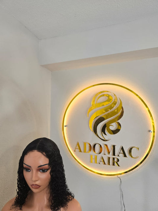 16" 4by4 SDD Pixie Curls Human Hair Natural Colour Glueless Wig - Affordable Luxury for Ladies with Glueless Design