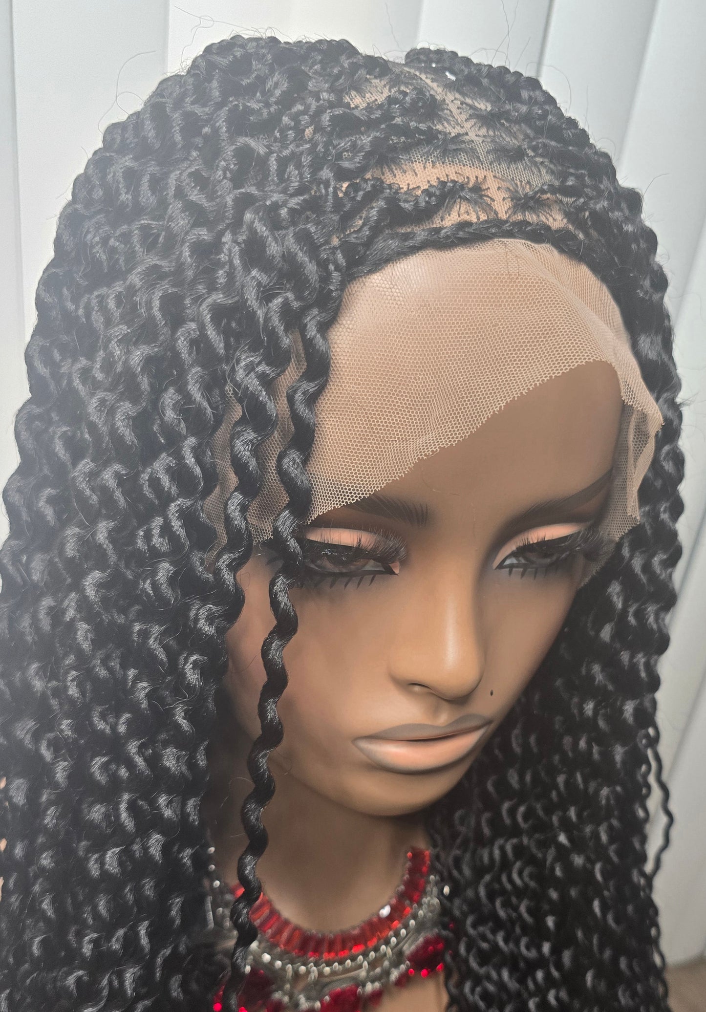 Black Watermelon Luxe Braids Wig – Elegant & Timeless