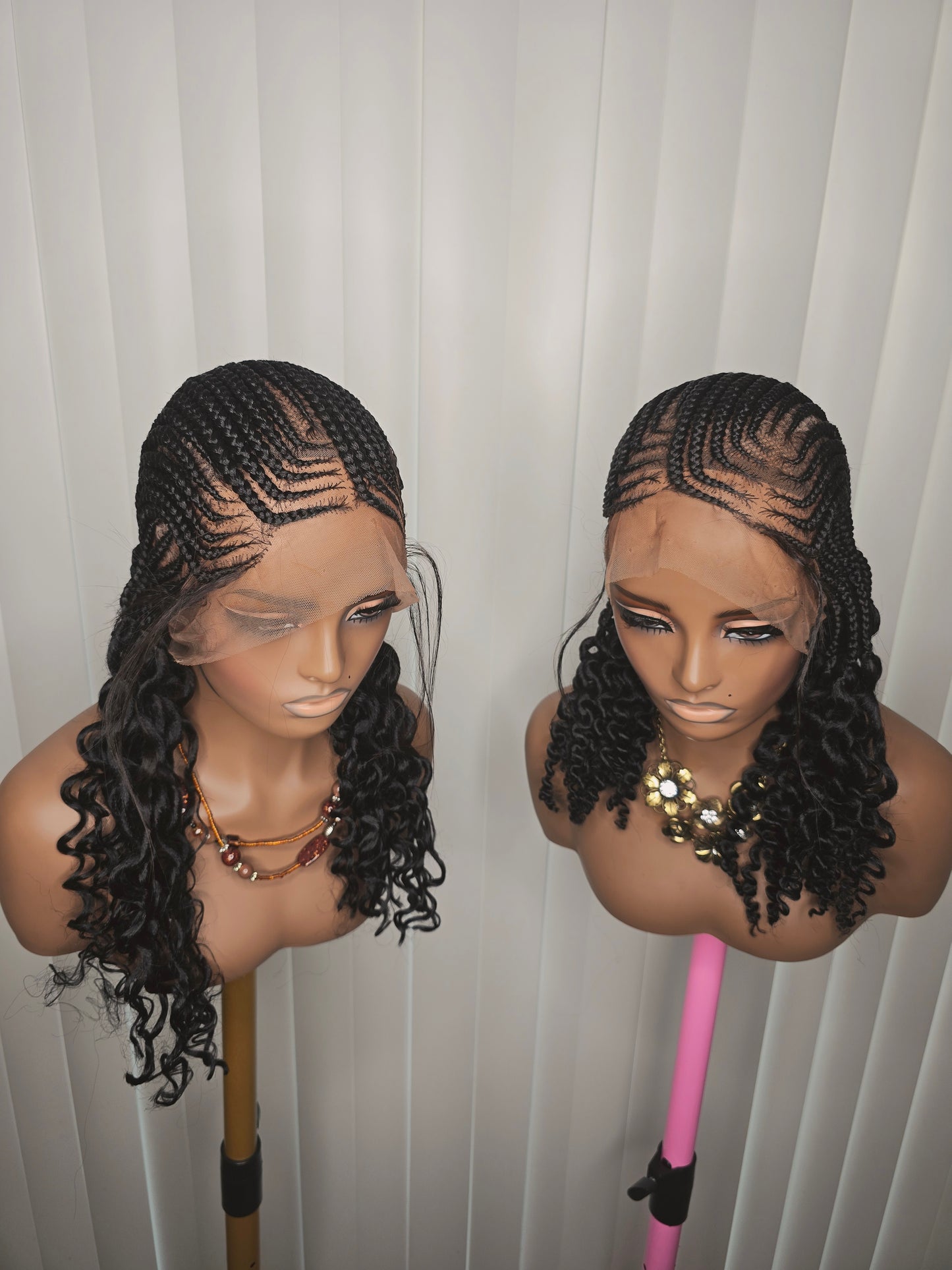 Black 7by7 with Curls Easy Styling for Classic Ladies High-Quality Wig for Everyday Use