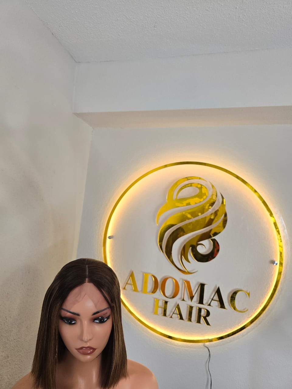 8" 2by6 SDD  Vietnamese Bone Straight Human Hair Piano Colour  Glueless wig  - Affordable Luxury wig for Ladies