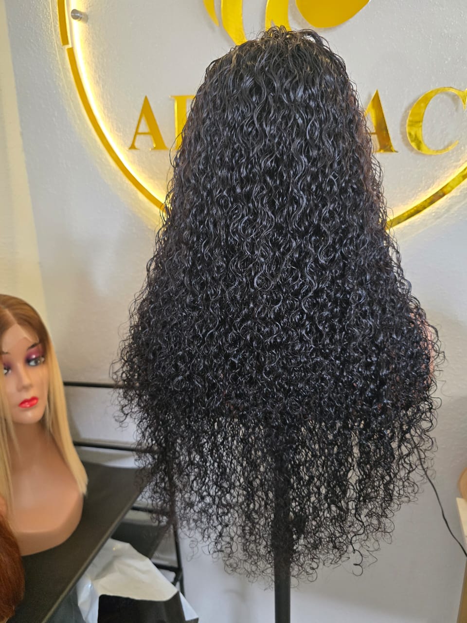 14" 5by5 PIXIE CURLS Human Hair Natural colour  Glueless wig  - Affordable Luxury for Ladies