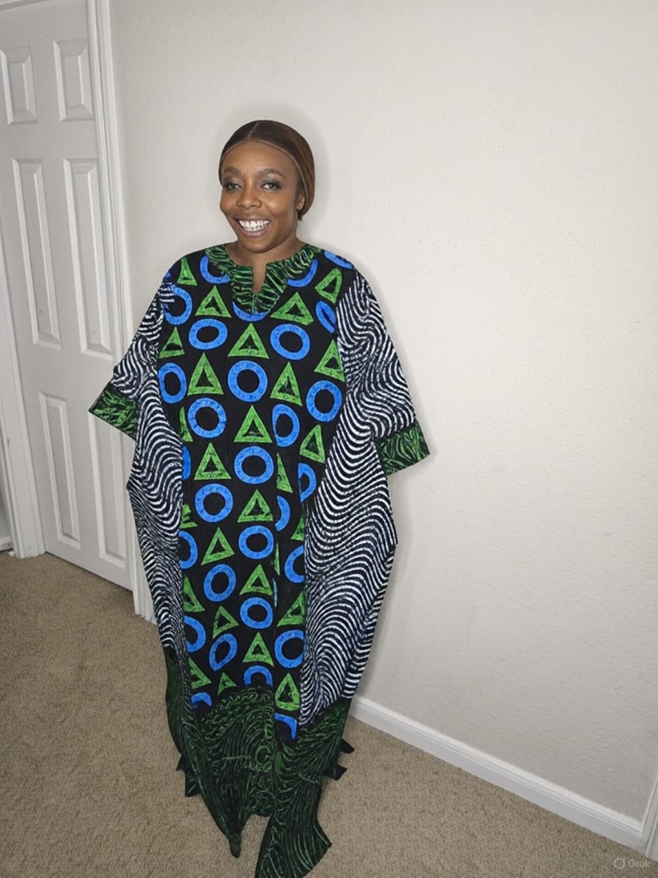 Floral African Prints for Classic Ladies Stylish Comfortable Women's Clothing Elegant Design Versatile Use Summer Floral Pattern Ideal for Casual & Formal Events